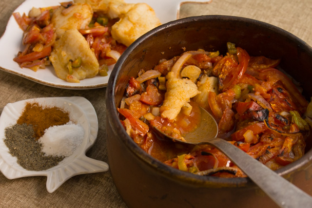 طاجن فيلية ( صوص احمر - صوص ابيض )